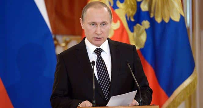 Rusya Devlet Başkanı Putin konuştu: Şu anda yaşananlar zorunlu olarak alınması gereken önlemlerdi.